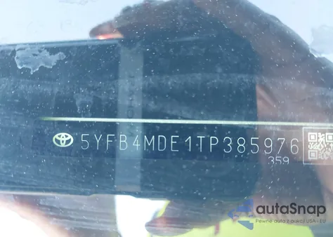 2026 Toyota Corolla Le z USA, uszkodzony, nr VIN 5YFB4MDE1TP385976